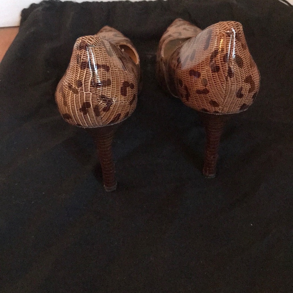 Nine West Leopard Print Heels